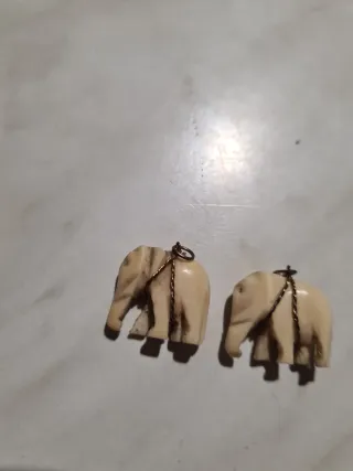 Ciondoli elefanti in a... con oro