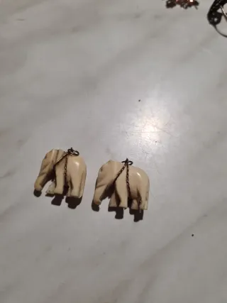 Ciondoli elefanti in a... con oro