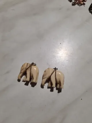 Ciondoli elefanti in a... con oro