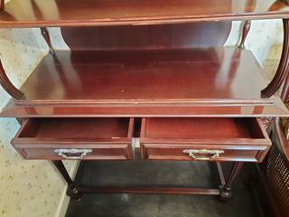 Mueble-Estantería clásica 4 Baldas y 2 Cajones