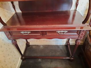 Mueble-Estantería clásica 4 Baldas y 2 Cajones