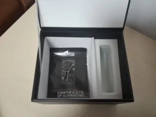 Reloj Lotus Niño Negro/Plata