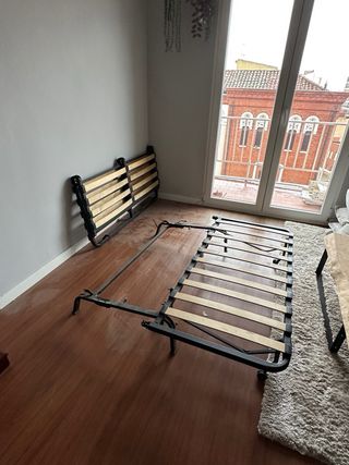 Sofá Cama IKEA Lycksele Lövås Blanco