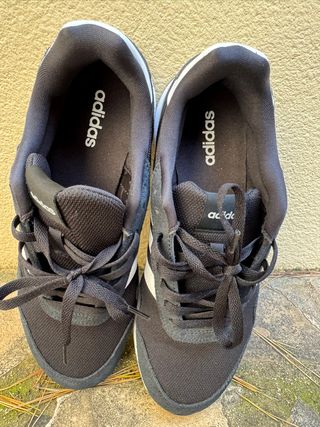 Zapatillas Adidas Run 60s 4.0 Negras Blancas