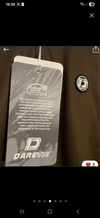 Maillot Ciclismo Darevie Talla L Nuevo