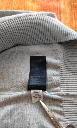 Jersey Tommy Hilfiger Gris jaspeado Talla L