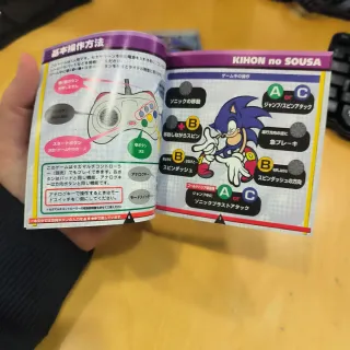 Sonic 3D Flickies' Island Sega Saturn MINT