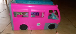 Camper Giocattolo Rosa per Bambini