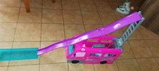 Camper Giocattolo Rosa per Bambini