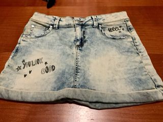 Minigonna jeans Benetton 11/12 anni