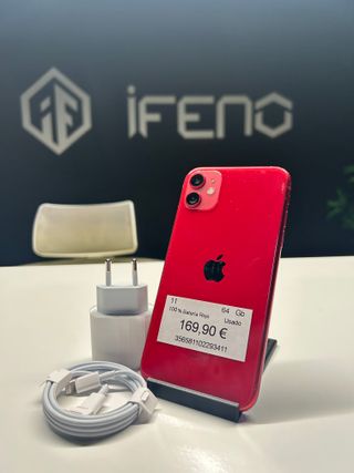 iPhone 11 Rojo 64GB – Garantía 2 Años