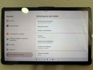 Lenovo Tab M10 Plus 3rd Gen Negra