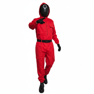 Disfraz Guardia Squid Game Talla S - Mascara