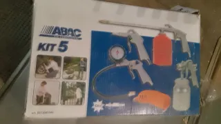 Kit 5 Accesorios Compresor ABAC