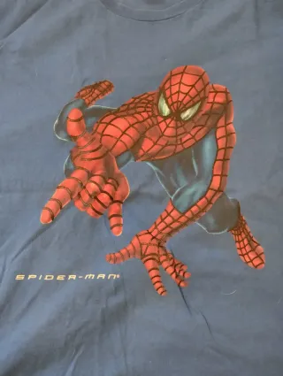 Maglietta Spiderman Promo Film Vintage 2002