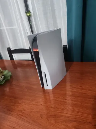 Consola PlayStation 5 PS5 Blanca.cambio por moto