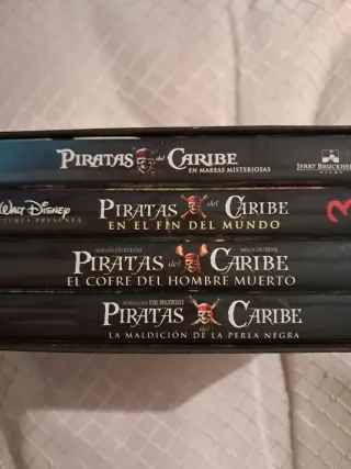 PIRATA DEI CARAIBI COLLEZIONE Quattro Film