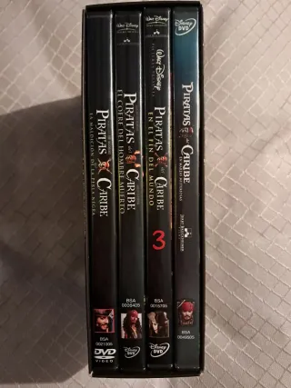 PIRATA DEI CARAIBI COLLEZIONE Quattro Film