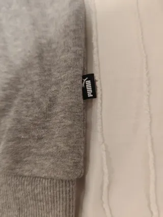 Sudadera Puma Gris Hombre