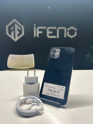 iPhone 12 Negro 64GB – Garantía 2 Años