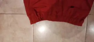 Pantalones de trekking rojo teja