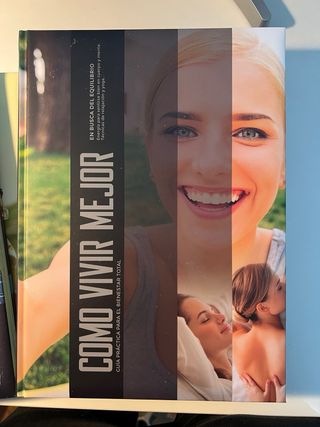 Colección de libros como vivir mejor.