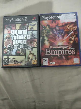 Juegos PS2 Grand Theft Auto & Dynasty Warriors 4