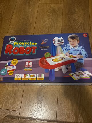 Proyector Robot Dibujo Infantil 24 Patrones