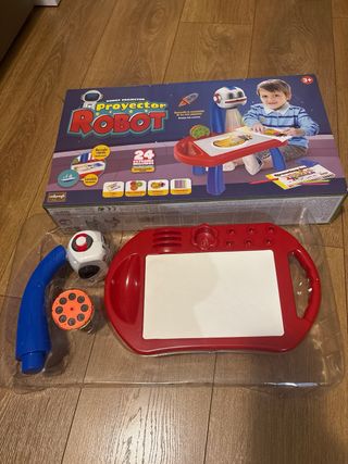 Proyector Robot Dibujo Infantil 24 Patrones