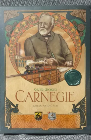 CARNEGIE Juego de Mesa Maldito Games