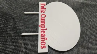 Decoración Tarta Feliz Cumpleaños