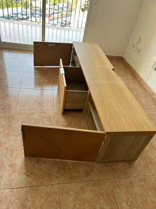 Mueble TV madera salón buen estado
