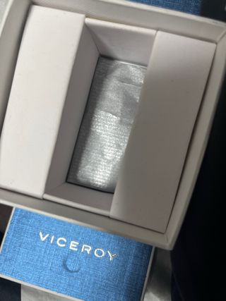 Reloj Viceroy Negro y Plateado