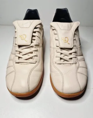 Zapatillas Nike Ronaldinho Beige Cuero