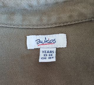 Camicia BwKids 13-14 anni 164 cm