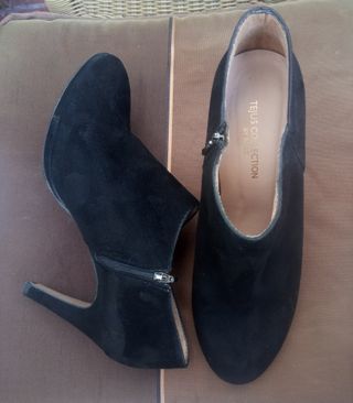 Botín ante negro Talla 39 Tejus Collection