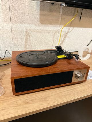 Tocadiscos Vinilo Madera VIFLYKOO
