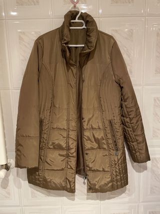 Abrigo mujer marrón