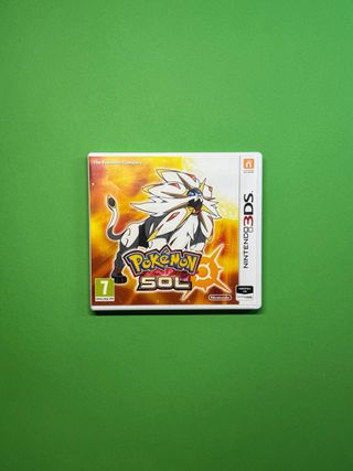 Pokemon Sol 3DS Nintendo RPG