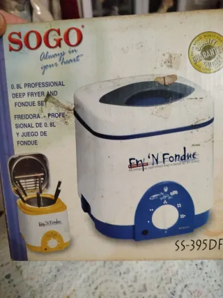 Mini Freidora Sogo Fry'N Fondue