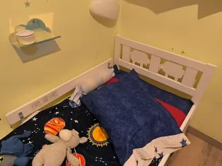 Cama infantil Ikea blanca