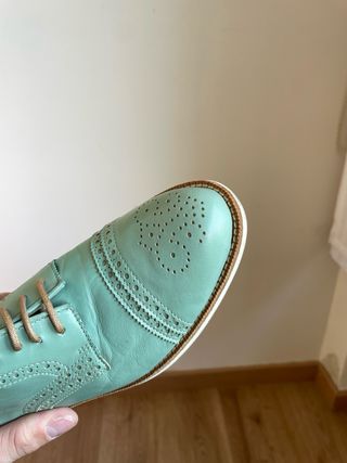 Zapatos Oxford Lottusse Talla 37 Piel