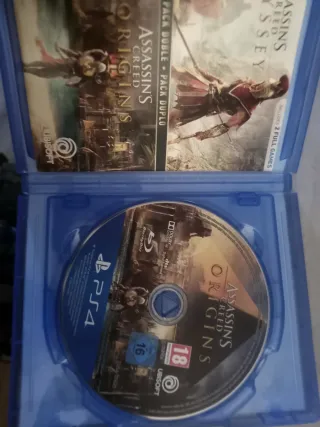 Pack Doble Assassin's Creed Origins Odyssey PS4