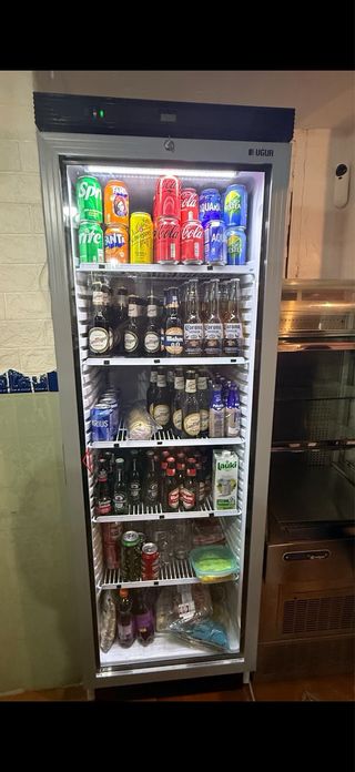 Vitrina expositora para bebidas