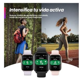 Amazfit Active Smartwatch Rosa/Plata