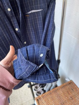 Camisa cuadros azul Scotch & Soda Talla M