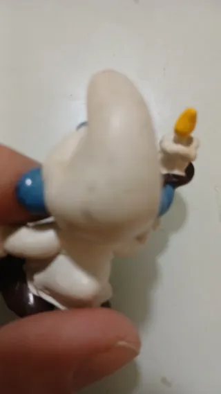 Puffo sonnambulo con candela