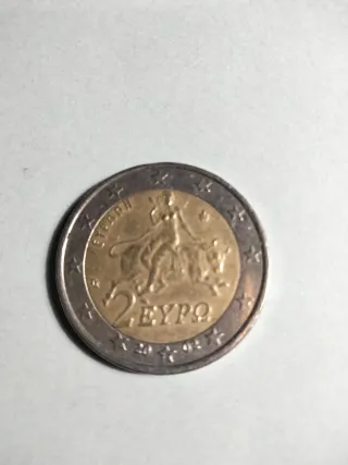 Moneda 2 Euros Grecia