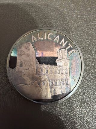 Monedas Plata Colección Valencia y Alicante