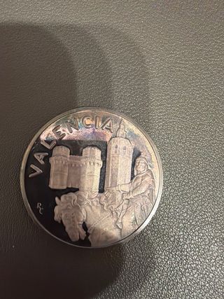 Monedas Plata Colección Valencia y Alicante